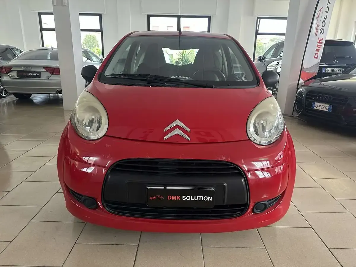 Usata Citroën C1 Style 68 CV (50 kW) 2009 Rosso Utilitaria