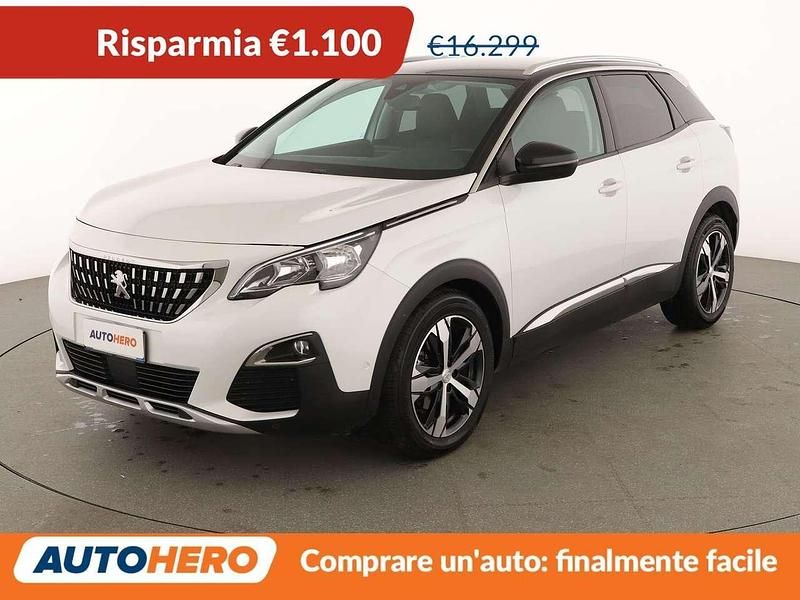Usata Peugeot 3008 Allure 131 CV (96 kW) 2019 Bianco SUV