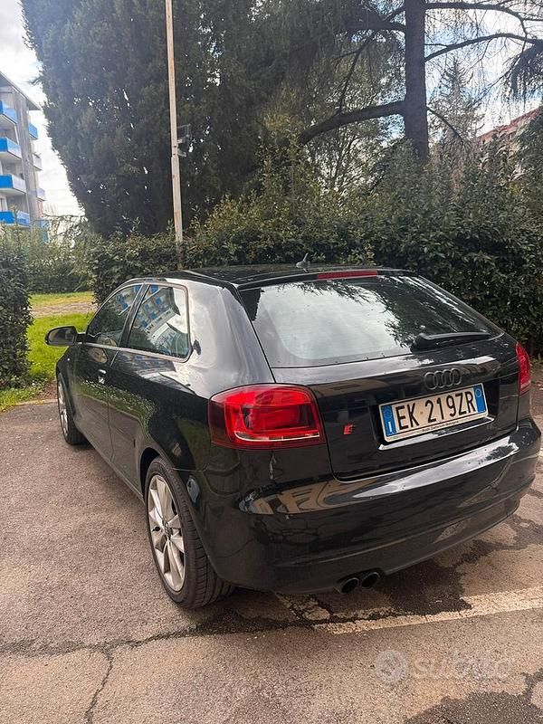 Usata Audi A3 Ambition 125 CV (91 kW) 2011 Nero Utilitaria