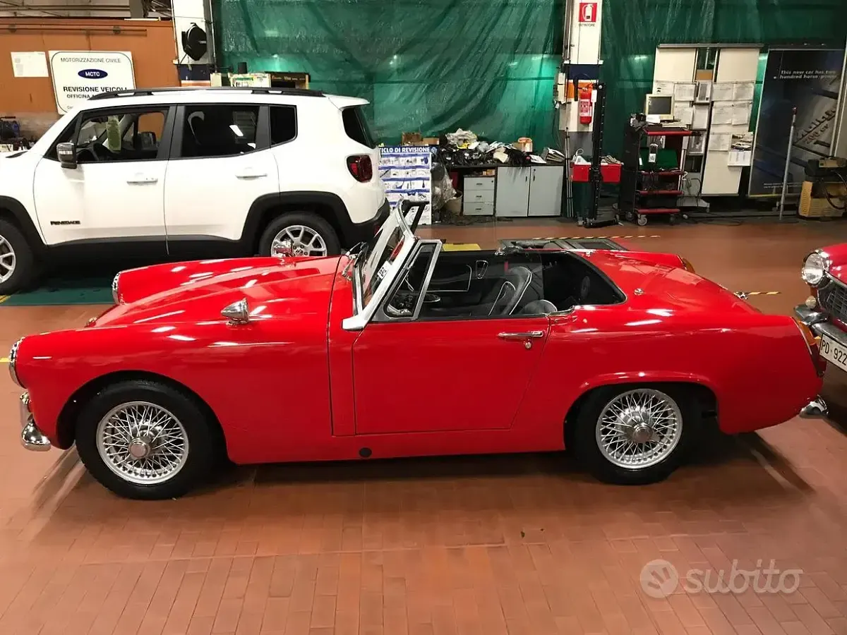 Usata Austin Healey Sprite 1960 Rosso Cabrio