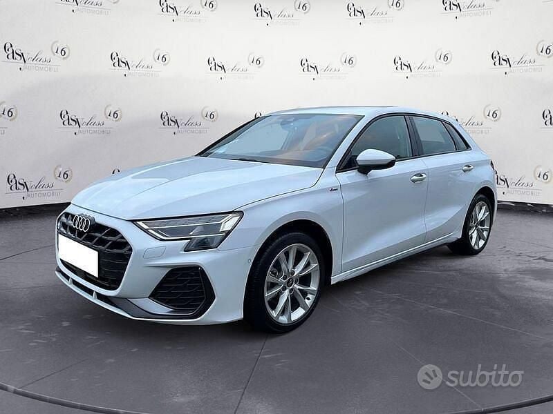 Usata Audi A3 Comfort 149 CV (109 kW) 2025 Bianco Berlina