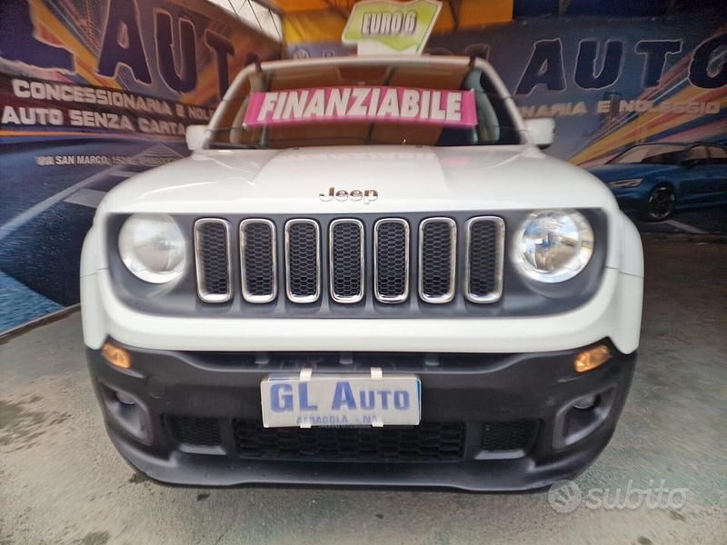 Bianco Usata 2018 Jeep Renegade Longitude SUV | 11.599 € (Ottimo prezzo) - Immagine 1/4