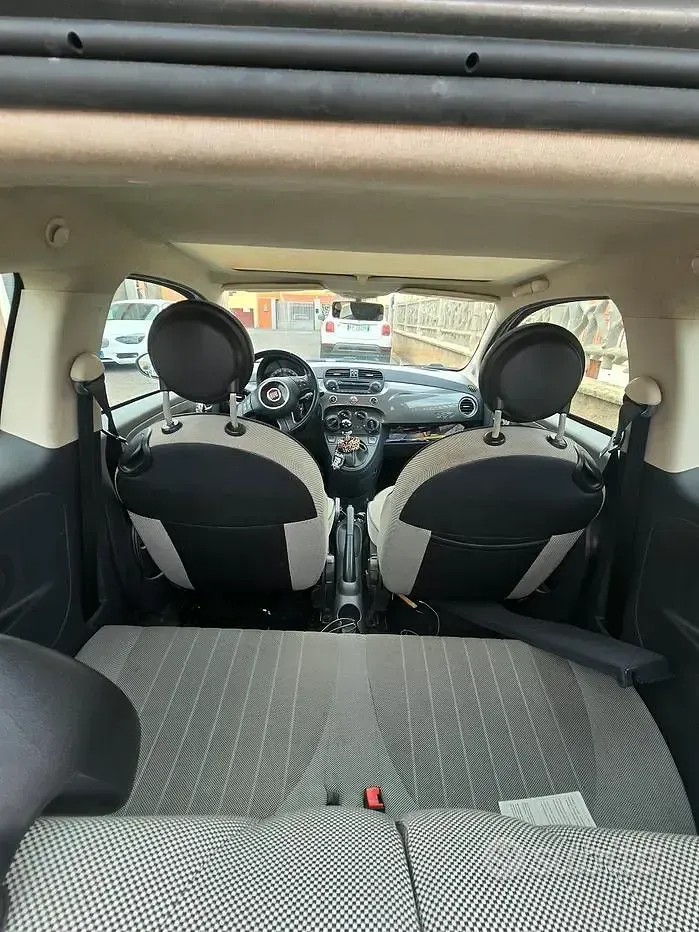 Usata Fiat 500 69 CV (50 kW) 2012 Grigio Utilitaria