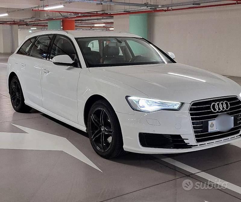 Usata Audi A6 Premium 190 CV (139 kW) 2016 Bianco Station wagon