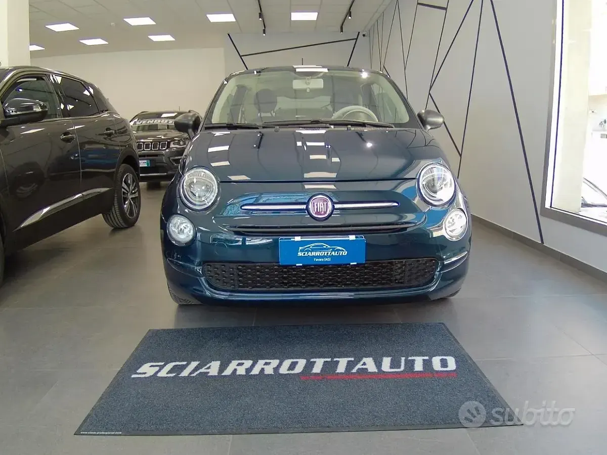 Usata Fiat 500 Lounge 69 CV (50 kW) 2021 Blu Berlina