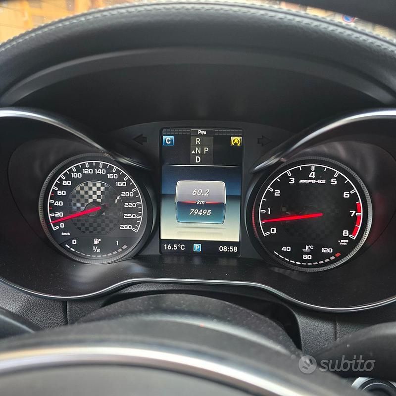 Usata Mercedes C43 AMG AMG 367 CV (269 kW) 2017 Blu Coupé