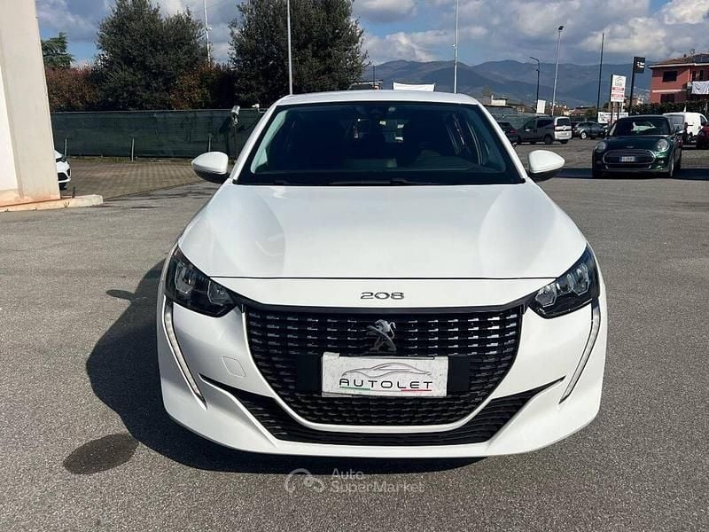 Usata Peugeot 208 Active 75 CV (55 kW) 2020 Bianco Utilitaria