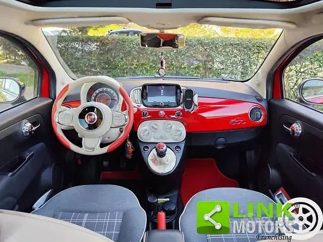 Usata Fiat 500 Lounge 95 CV (69 kW) 2019 Rosso Utilitaria