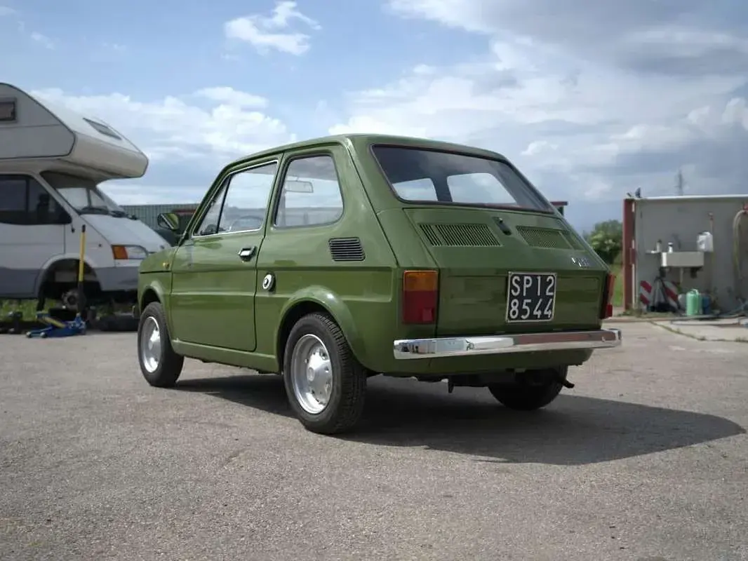 Usata Fiat 126 23 CV (16 kW) 1975 Verde Utilitaria
