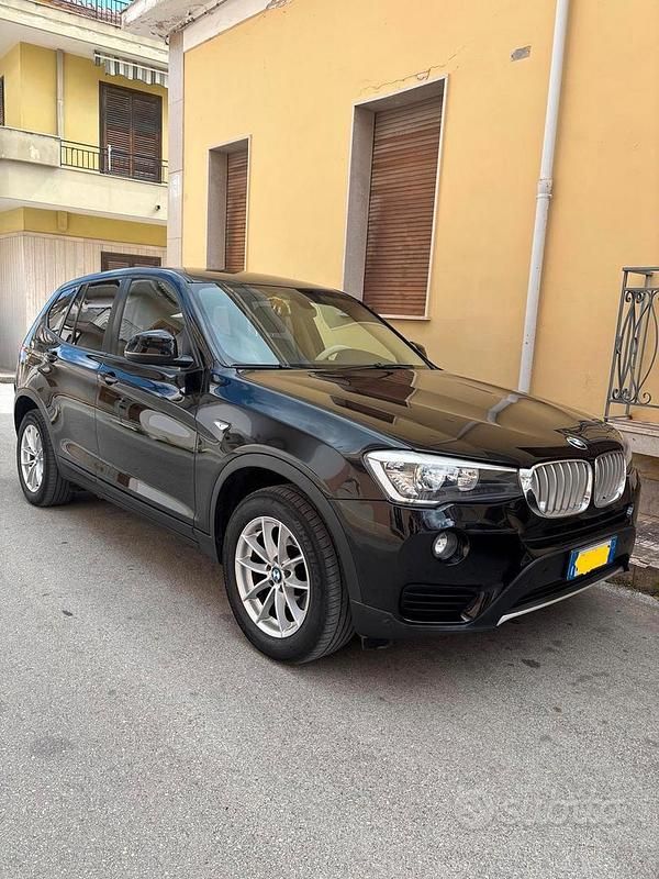 Usata BMW X3 xLine 150 CV (110 kW) 2014 Nero SUV
