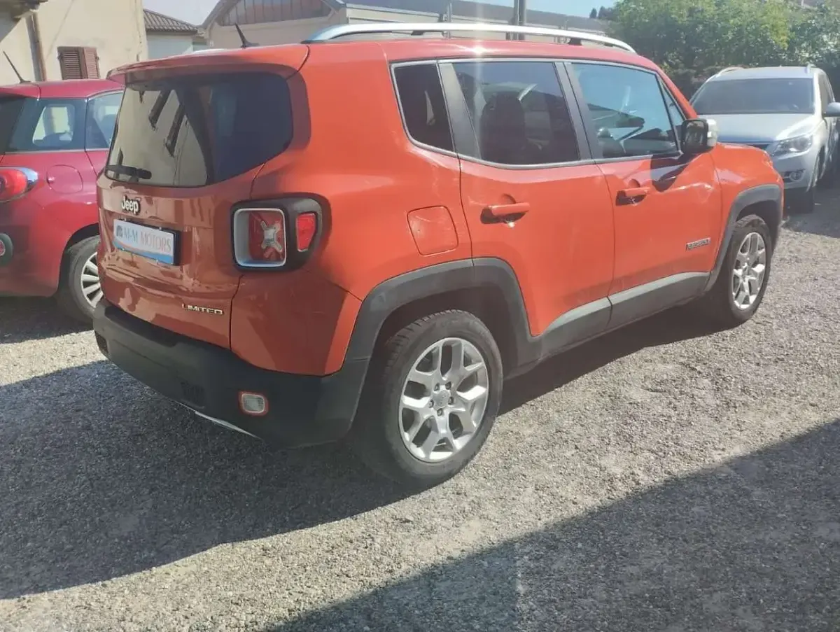 Usata Jeep Renegade Longitude 120 CV (88 kW) 2016 Arancione SUV