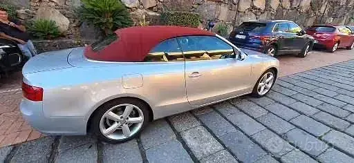 Usata Audi A5 Cabriolet 177 CV (130 kW) 2013 Grigio Cabrio