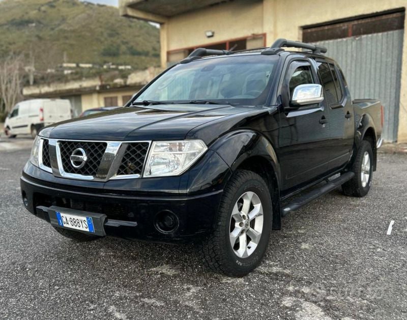 Usata Nissan Navara 171 CV (125 kW) 2008 Nero Pick-up