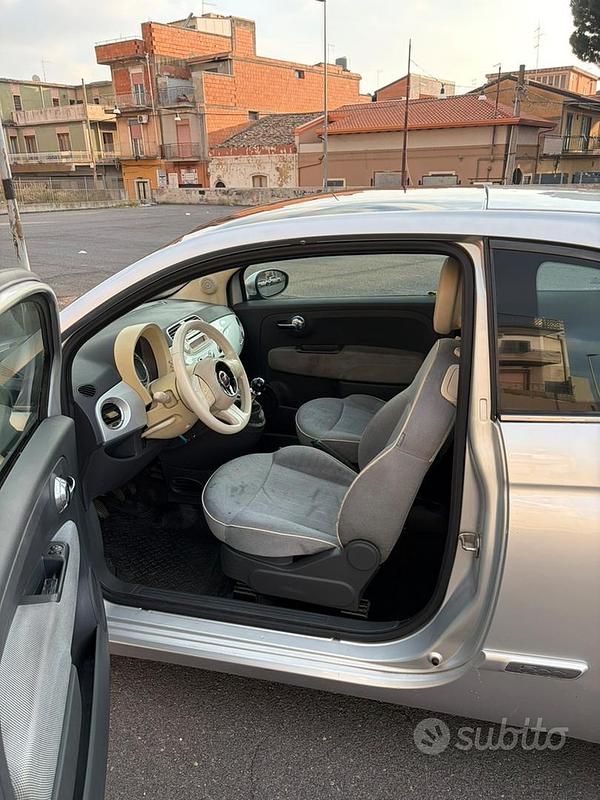 Usata Fiat 500 69 CV (50 kW) 2009 Grigio Berlina