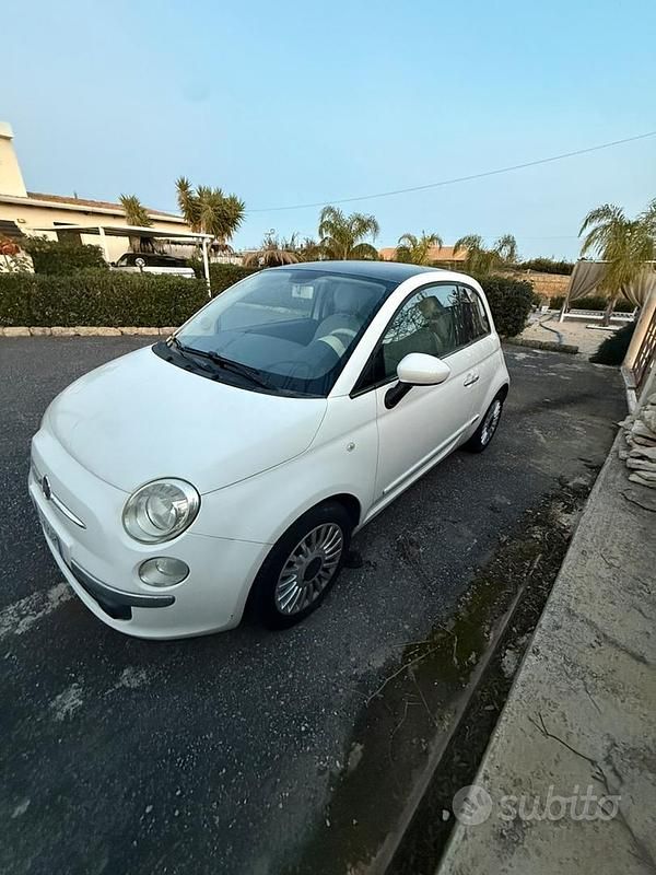 Usata Fiat 500 2010 Bianco Berlina