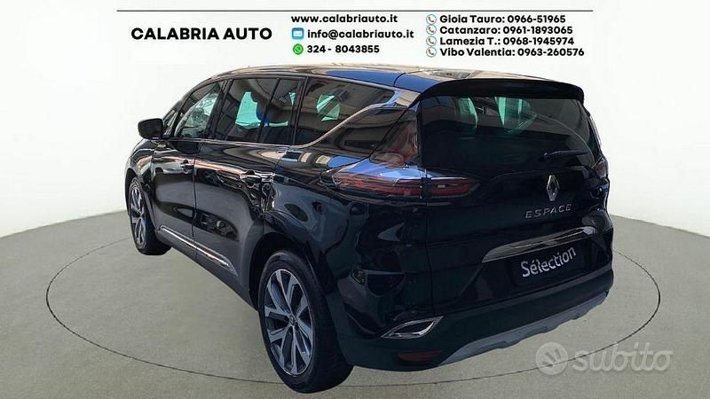 Usata Renault Espace Intens 160 CV (117 kW) 2018 Nero Monovolume
