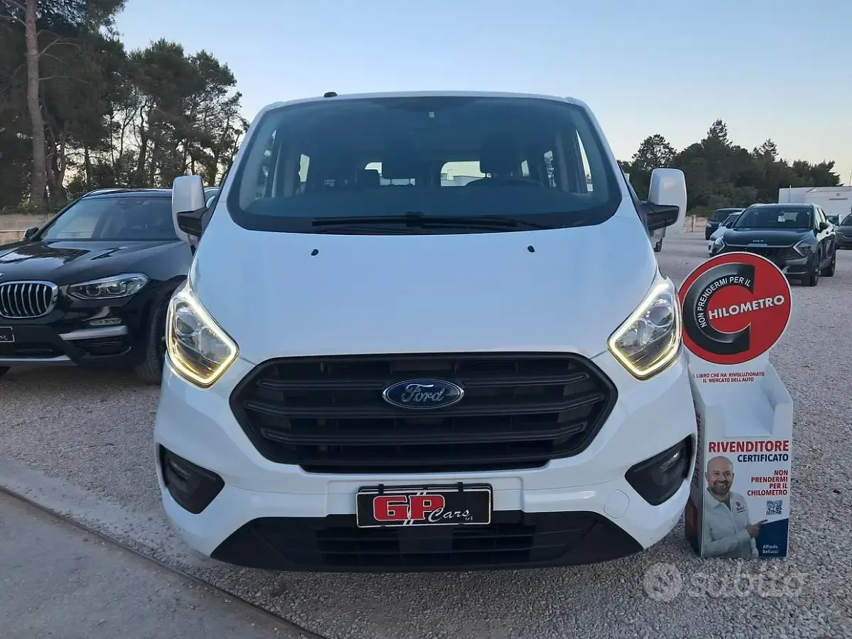 Usata Ford Transit Custom 131 CV (96 kW) 2019 Bianco Monovolume