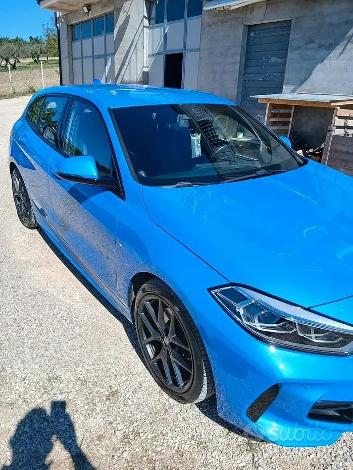 Usata BMW 118 M Sport 150 CV (110 kW) 2020 Blu Utilitaria