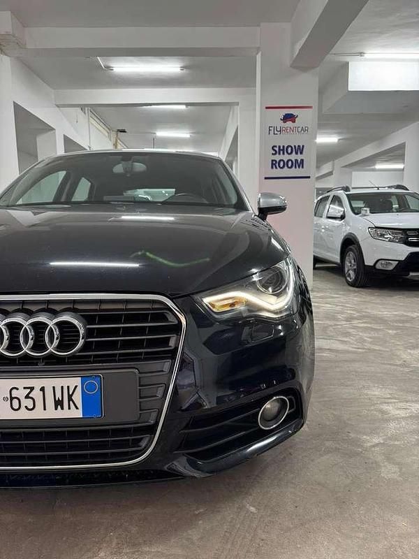 Usata Audi A1 Sportback Ambition 105 CV (77 kW) 2012 Nero Utilitaria