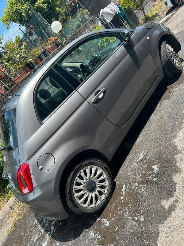 Usata Fiat 500 Lounge 69 CV (50 kW) 2016 Grigio Utilitaria