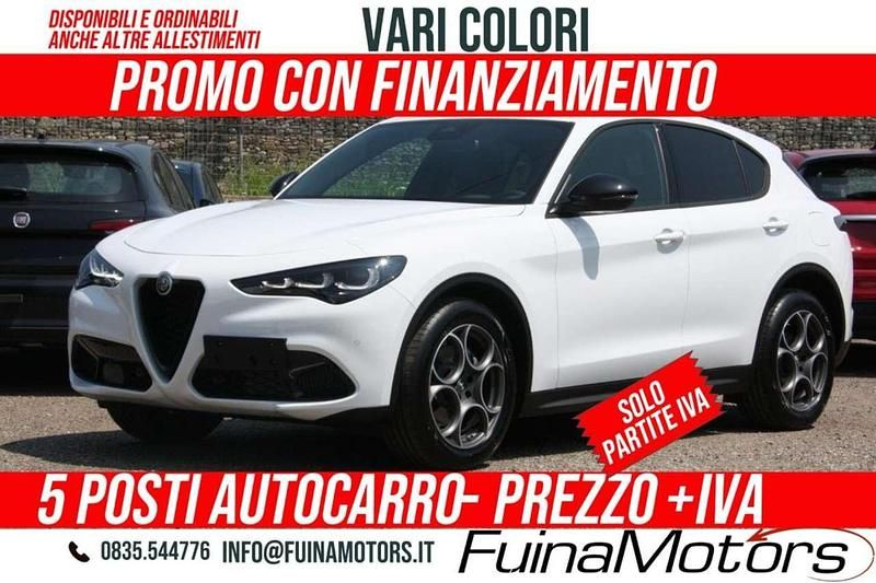 Nuova Alfa Romeo Stelvio Sprint 160 CV (117 kW) 2025 Grigio scuro SUV