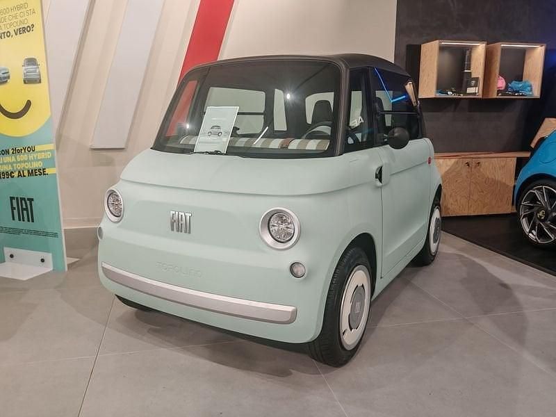 Nuova Fiat Topolino 2025 Verde Utilitaria