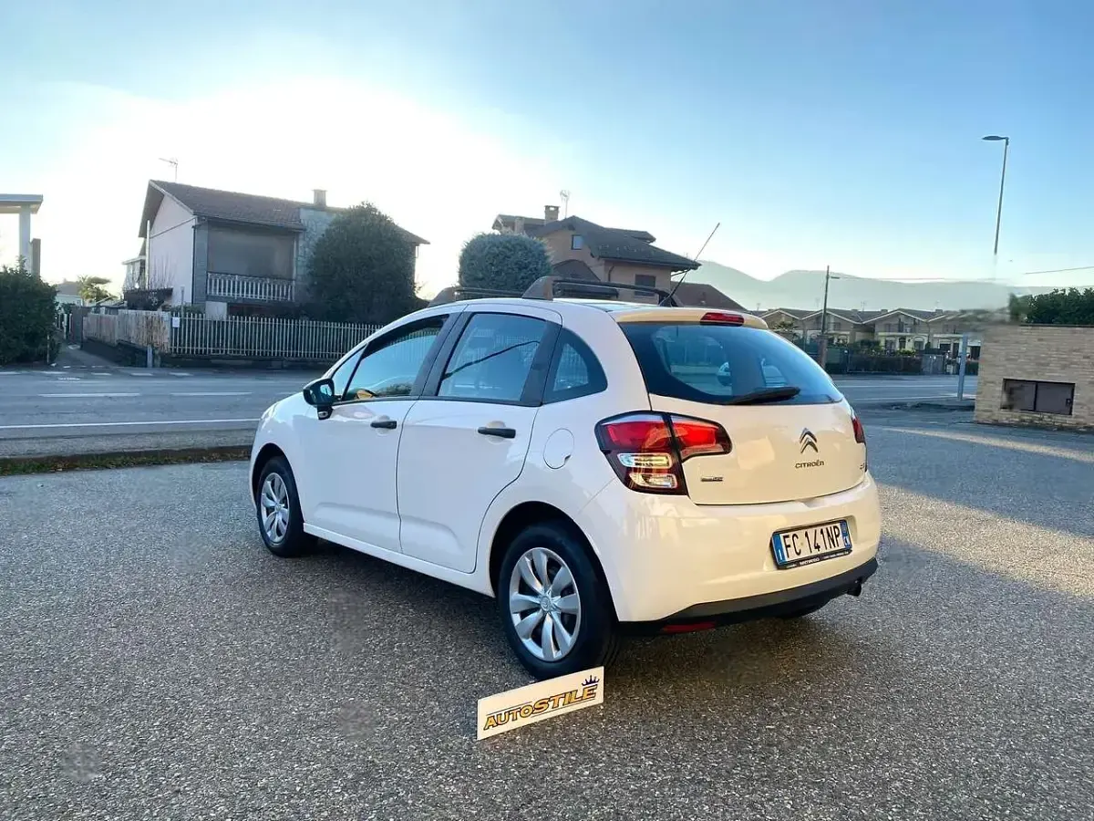 Usata Citroën C3 75 CV (55 kW) 2016 Bianco Furgone