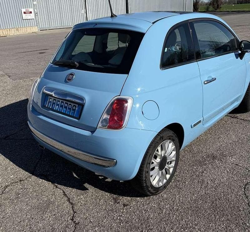 Usata Fiat 500 Lounge 95 CV (69 kW) 2014 Blu/azzurro Utilitaria