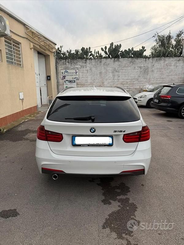 Usata BMW 320 M Sport 2013 Bianco Berlina