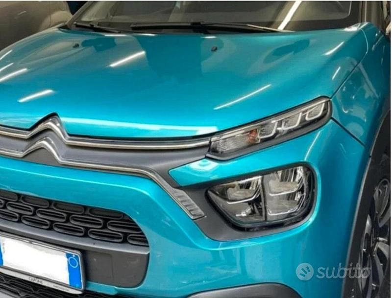 Usata Citroën C3 Shine 83 CV (61 kW) 2021 Verde Utilitaria