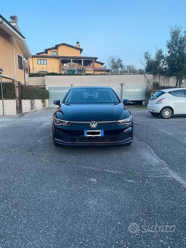 Usata VW Golf VIII Style 115 CV (84 kW) 2020 Nero Berlina