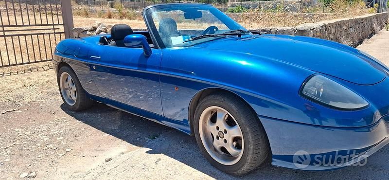 Usata Fiat Barchetta 130 CV (95 kW) 1997 Blu Cabrio
