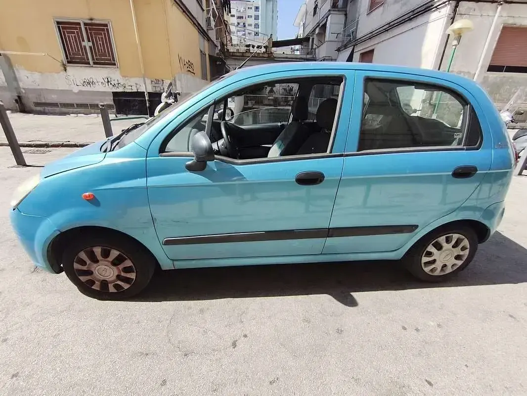 Usata Chevrolet Matiz SE 52 CV (38 kW) 2007 Blu/azzurro Utilitaria
