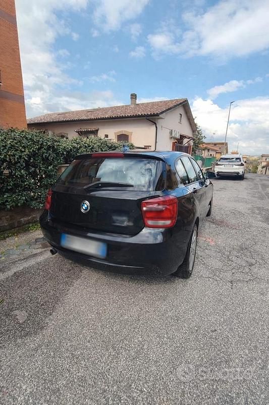 Usata BMW 116 2014 Nero Utilitaria