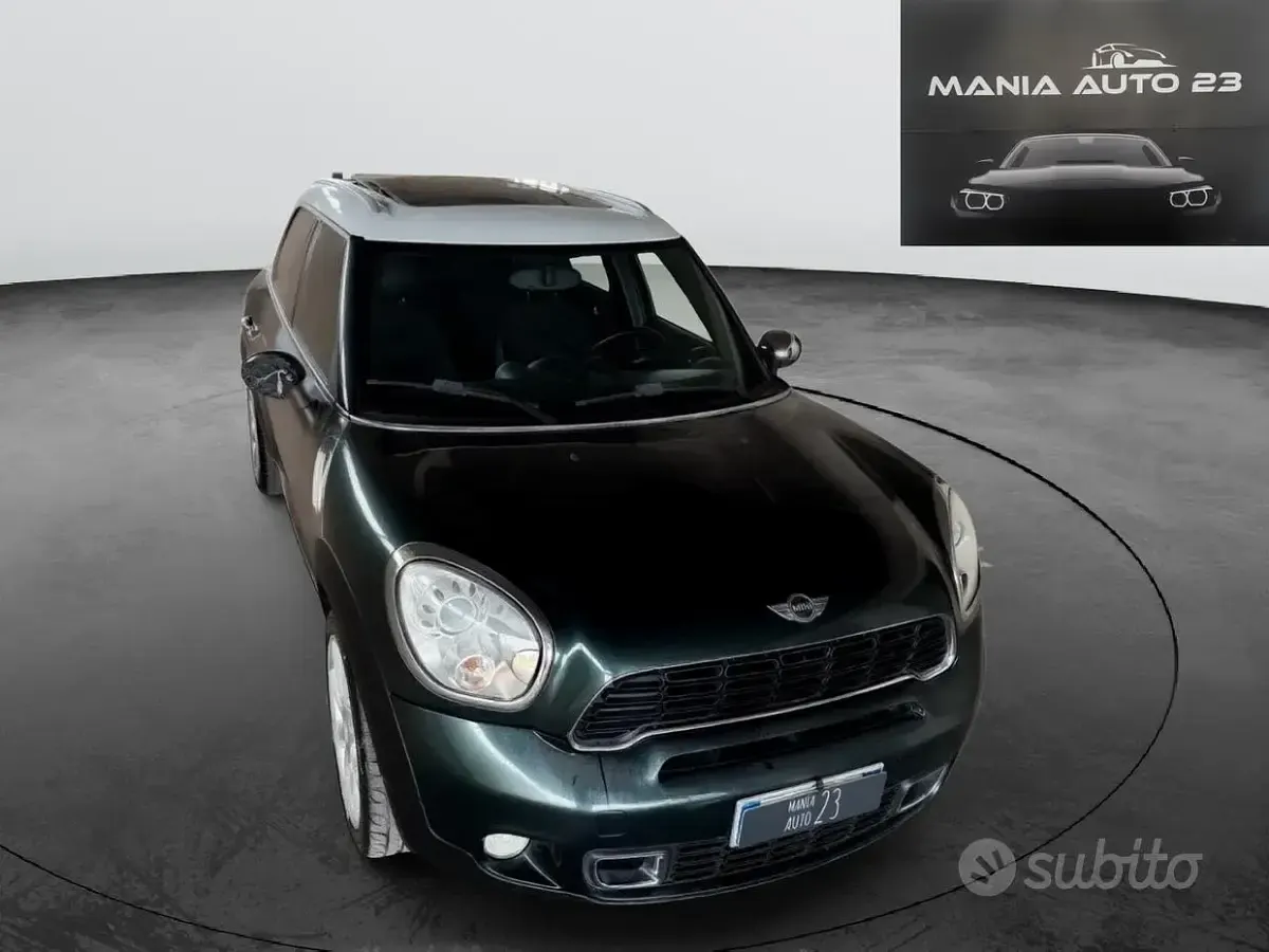 Usata Mini Cooper SD Countryman 143 CV (105 kW) 2013 Verde SUV