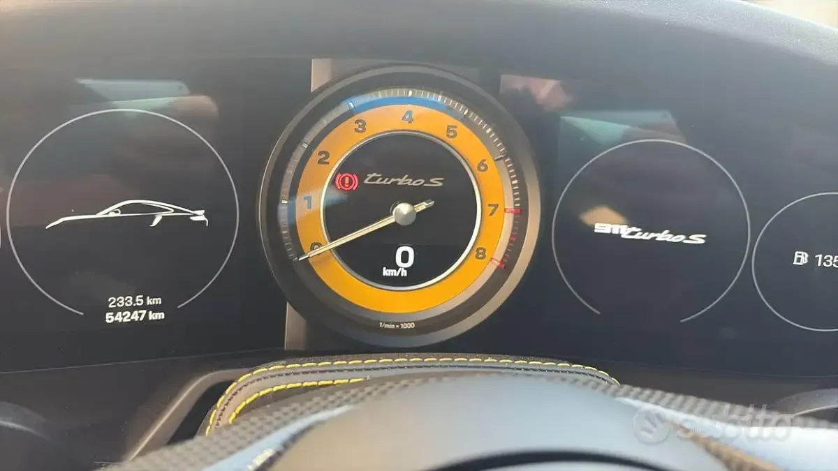 Usata Porsche 911 Turbo S 650 CV (478 kW) 2023 Nero Coupé