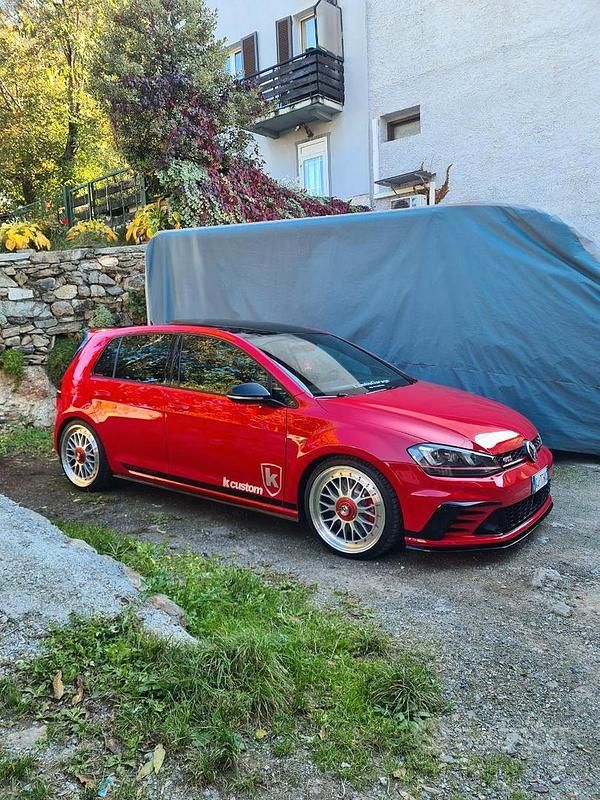 Usata VW Golf VII GTI Clubsport 265 CV (194 kW) 2017 Rosso Berlina