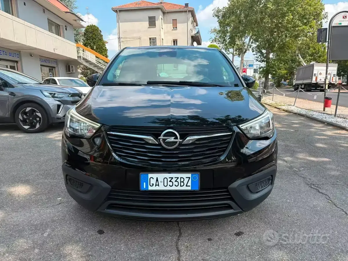 Usata Opel Crossland X 83 CV (61 kW) 2020 Nero SUV