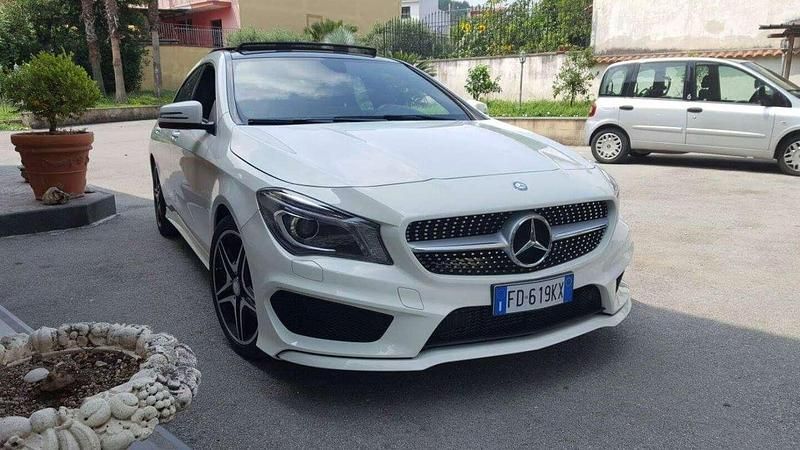 Usata Mercedes CLA180 Premium 109 CV (80 kW) 2016 Bianco Berlina