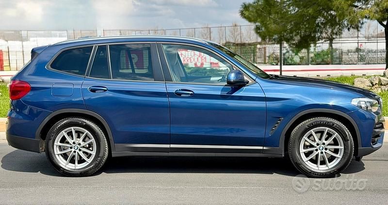 Usata BMW X3 Efficient Dynamics 190 CV (139 kW) 2020 Blu SUV