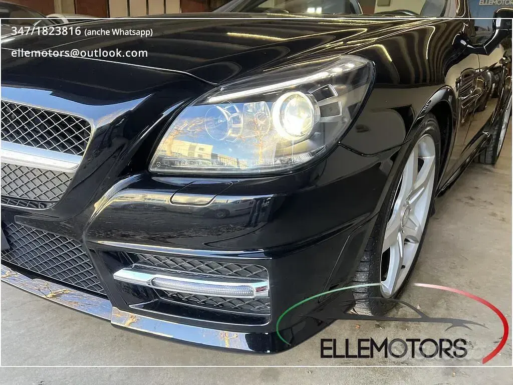 Usado Mercedes SLK200 Premium 184 CV (135 kW) 2013 Negro Descapotable