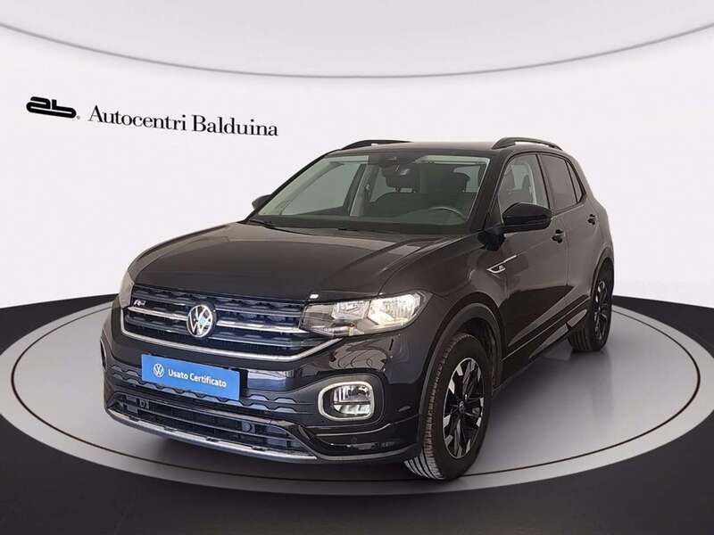 Nero perla Usata 2023 VW T-Cross Sportline SUV | 21.000 € (Cara) - Immagine 1/4