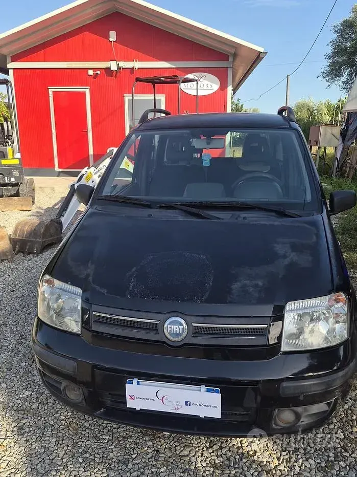 Usata Fiat Panda Dynamic 60 CV (44 kW) 2007 Nero Utilitaria
