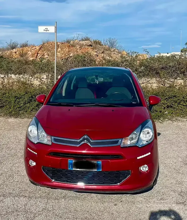 Usata Citroën C3 82 CV (60 kW) 2016 Rosso Berlina