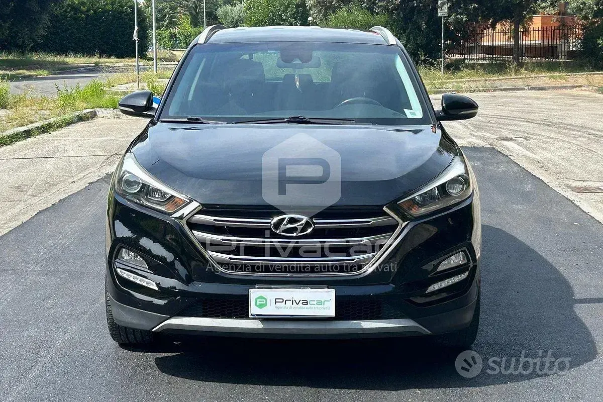 Usata Hyundai Tucson Xpossible 141 CV (103 kW) 2017 Blu SUV