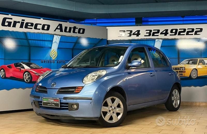 Blu Usata 2003 Nissan Micra Tre volumi | 2299 € (Ottimo prezzo) - Immagine 1/4