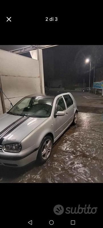 Usata VW Golf IV 115 CV (84 kW) 2001 Grigio Berlina
