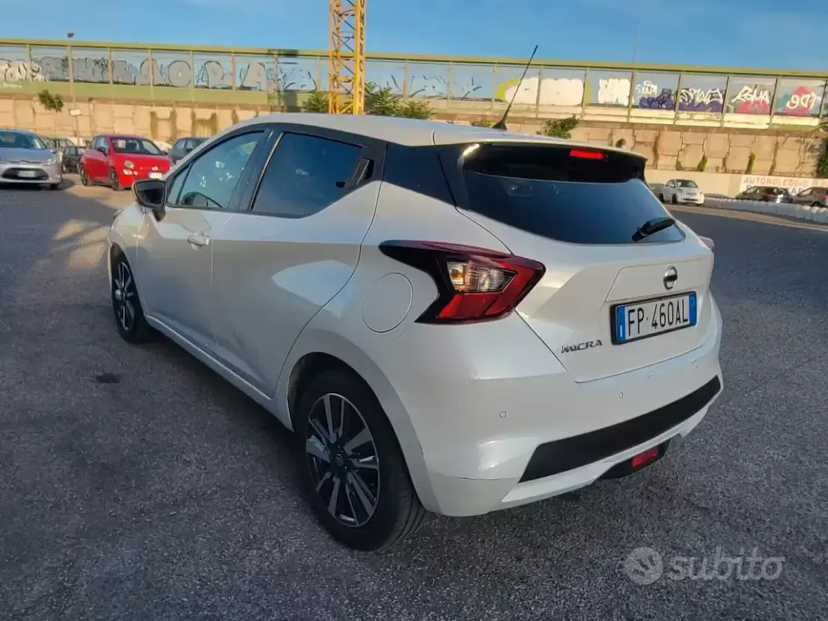 Usata Nissan Micra N-Connecta 90 CV (66 kW) 2018 Bianco Utilitaria