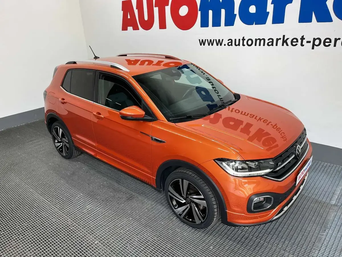 Usata VW T-Cross R-line 110 CV (80 kW) 2022 Arancione SUV