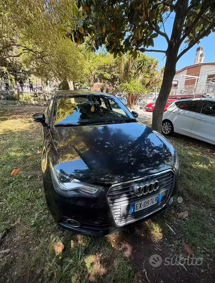 Usata Audi A1 90 CV (66 kW) 2014 Nero Utilitaria